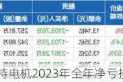 财报速递：江特电机2023年全年净亏损3.97亿元