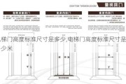 电梯门高度标准尺寸是多少,电梯门高度标准尺寸是多少米
